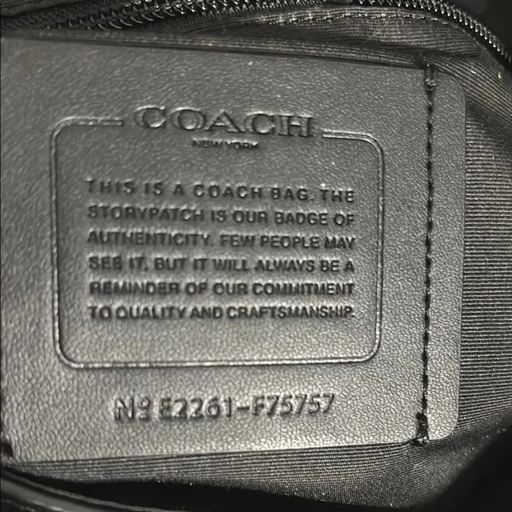 Coach Pebbled Leather Hamilton Briefcase or Carryall - Picture 7 of 7